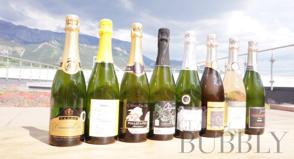Cremant de France bottles Cremant de France bottles