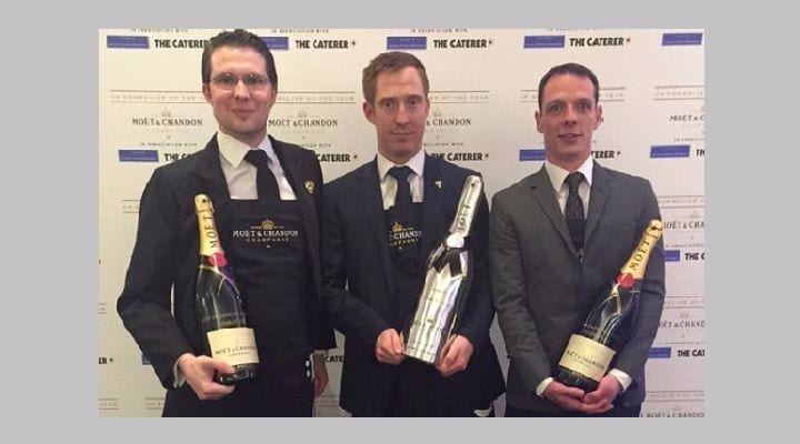 Tanguy Martin of Hotel TerraVina named Moët UK Sommelier of the Year 2015